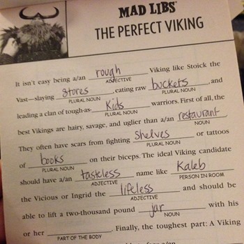 madlibs