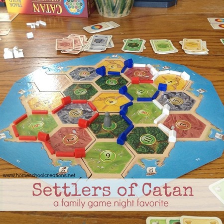 settlers of catan board game