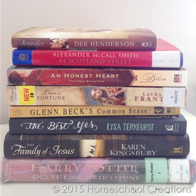 April 2015 reading pile