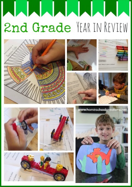 2nd Grade Homeschool Year in Review