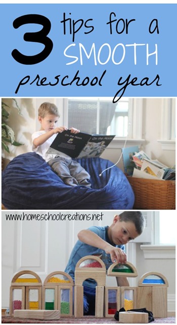 3 tips for a smooth homepreschool year