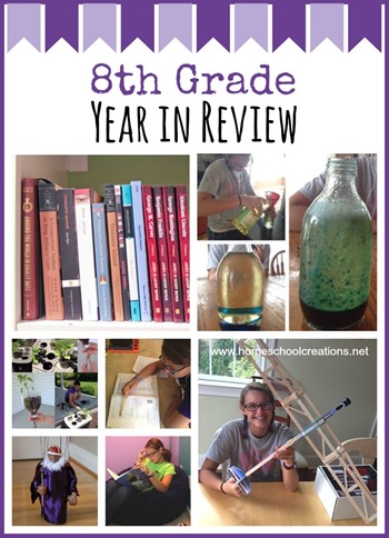 8th Grade Homeschool Year in Review