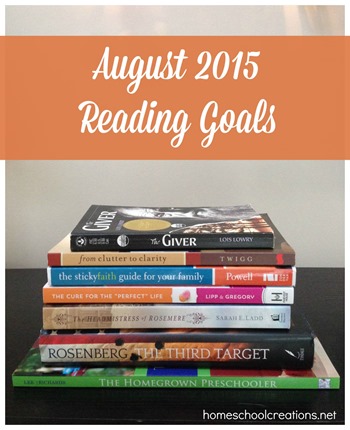 August 2015 Reading Pile