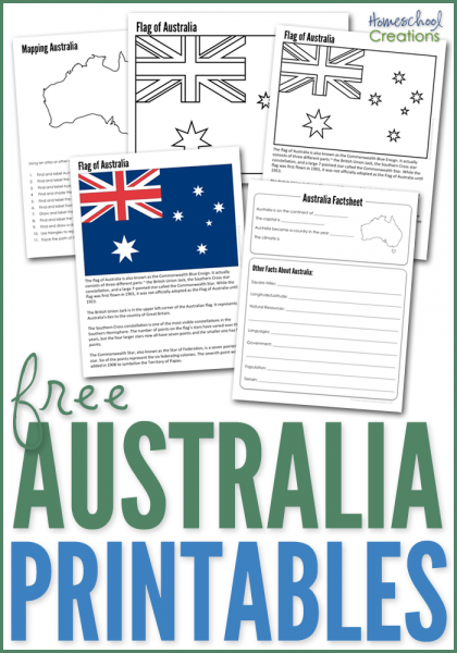 australia-geography-printables