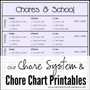 Guinea Pig Chore Chart