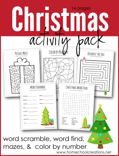 Christmas Activity Pack - FREE Printables