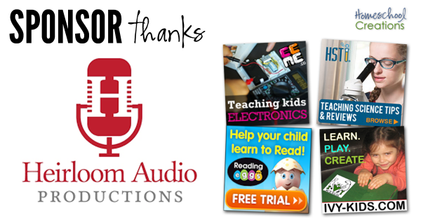 Companies to Thank Homeschool Creations 9-16