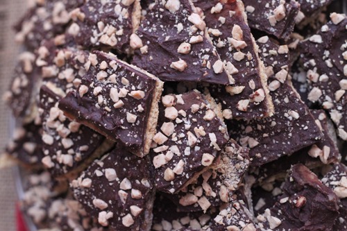 Graham Toffee Crunch Treats-12