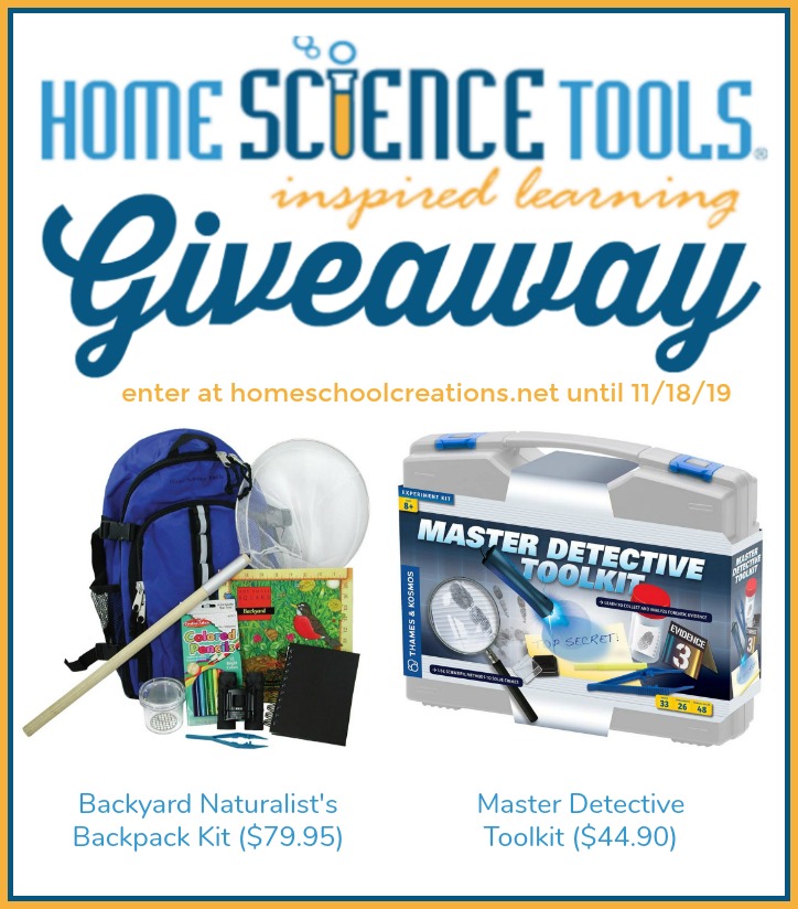{Giveaway} Home Science Tools Backyard Naturalist Backpack Kit and