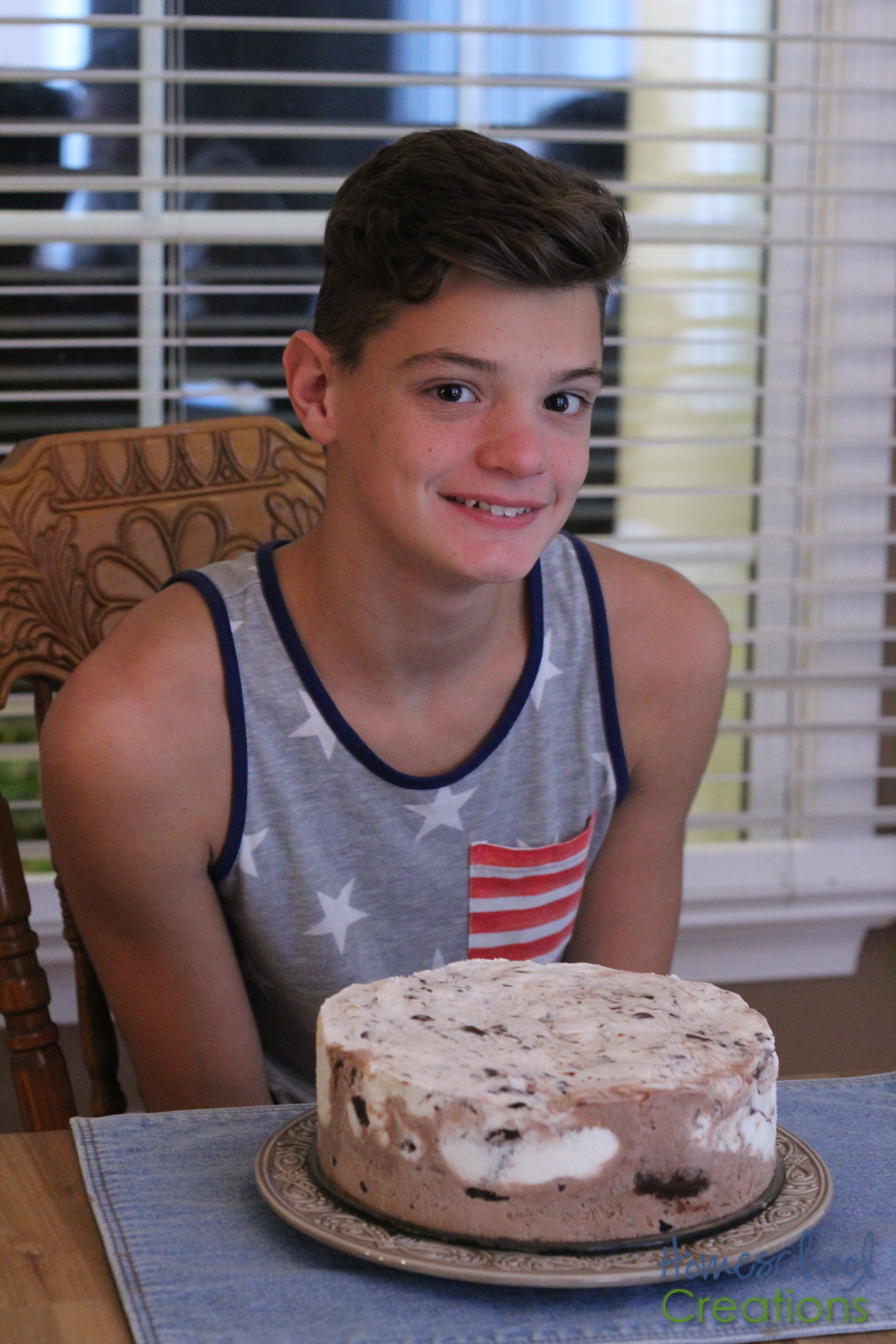 Homemade Ice Cream Cake Recipe