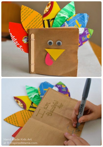 journaling-in-our-thankful-turkey-kids-book-craft-more-thanksgiving-crafts-for-kids-at-b-inspired-mama