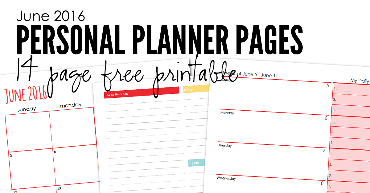 Planning pages pages