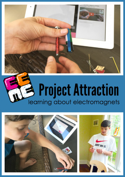 Learning about electromagnets with Project Attraction from EEME