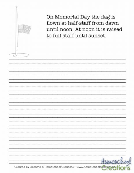 memorial day printables