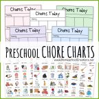 Preschool Chore Charts