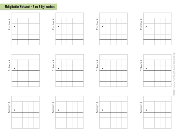 Math Printables Archives - Homeschool Creations