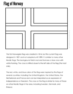 Norway Geography Printables - Free Educational Printable