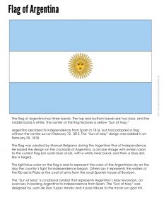 Argentina Geography Printables - Free Printable Download