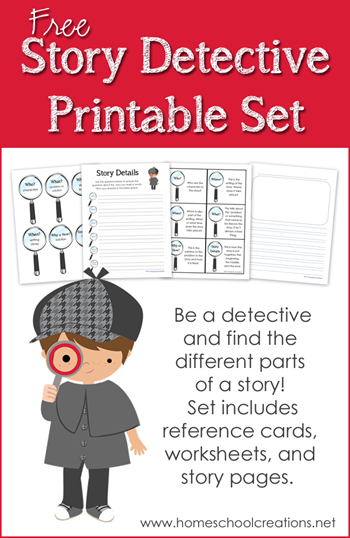 Story Detective Printable Identifying Parts Of A Story 7-detective-activities-to-solve-riddles-like-sherlock-holmes-all-esl