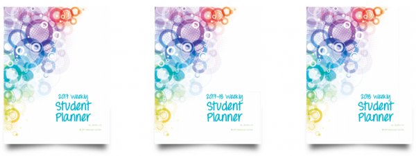 Student Planner circles