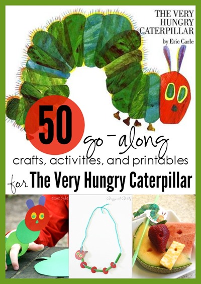 Very Hungry Caterpillar crafts activities and printables 