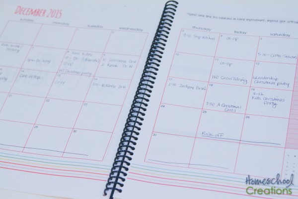 yearly planners