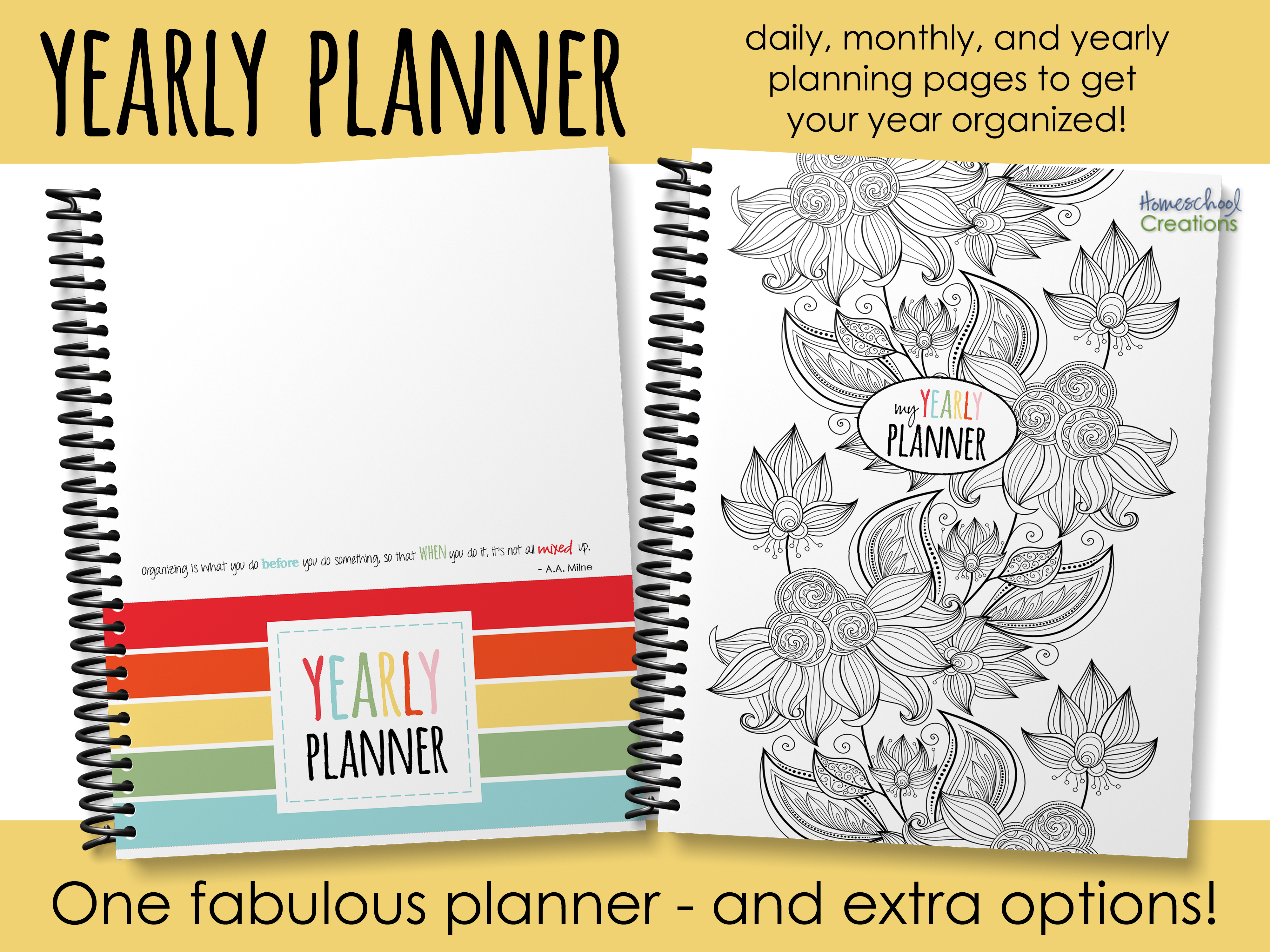 monthly year planner
