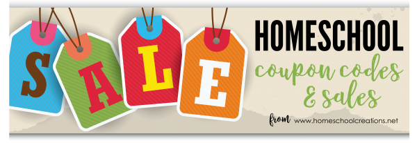 Coupon Codes And Deals Archives Homeschool Creations