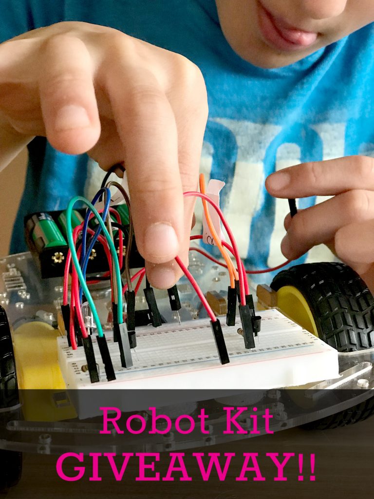Giveaway Time - Q the Robot!