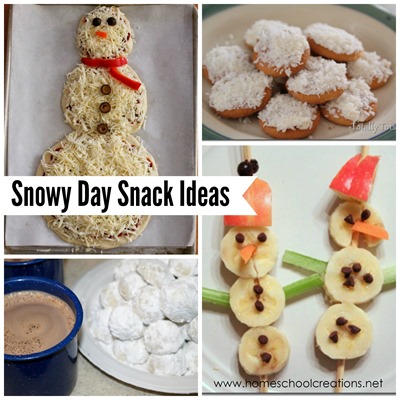 snowy day snack ideas