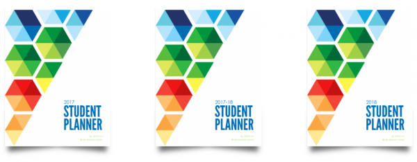 student planner hexagon