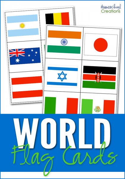 Flags Of The World Chart Printable